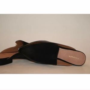 Halogen black mules